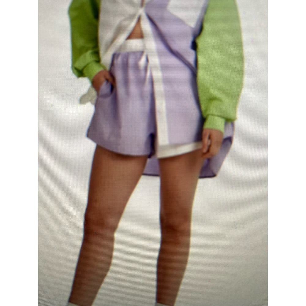 NWT Charlie Holiday size 4 Romi colorblock shorts